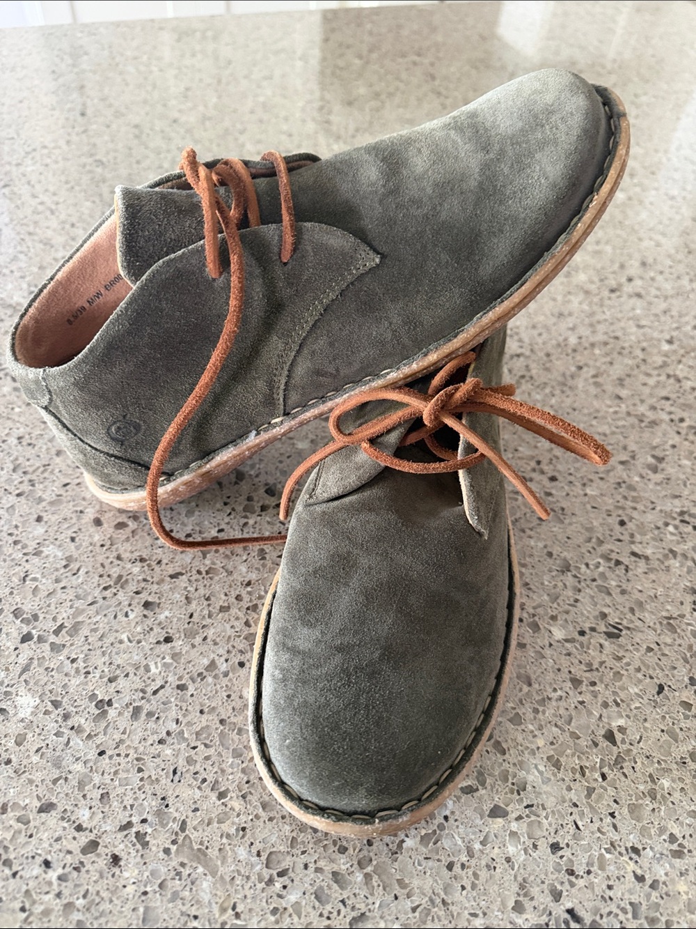 Born green suede weejun - Picture 3 of 7